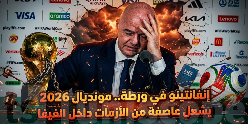إنفانتينو في ورطة.. مونديال 2026 يشعل عاصفة من الأزمات داخل الفيفا