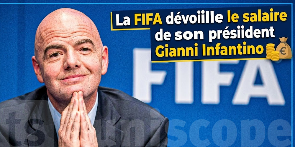 Gianni Infantino : la FIFA dévoile combien gagne son président chaque année
