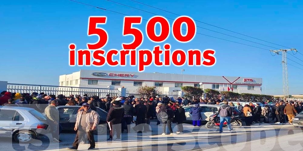 5 500 inscriptions en une journée pour la voiture populaire Tiggo de Cherry 