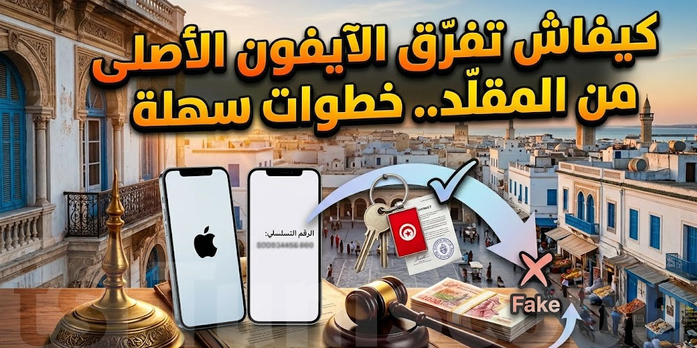 كيفاش تفرّق بين iPhone أصلي ومقلّد؟ علامات مهمّة لازم تعرفها