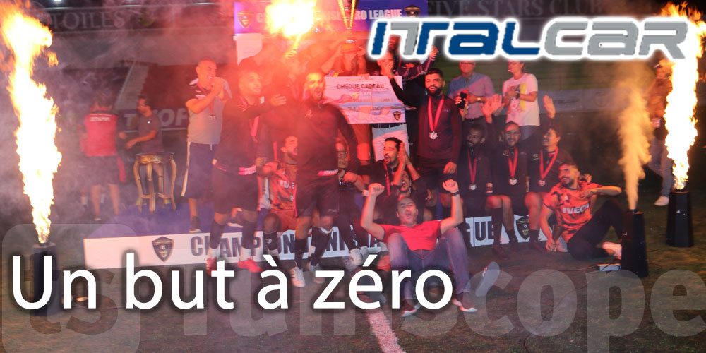 En photos : L'équipe de football d'Italcar vainqueur de la TPL