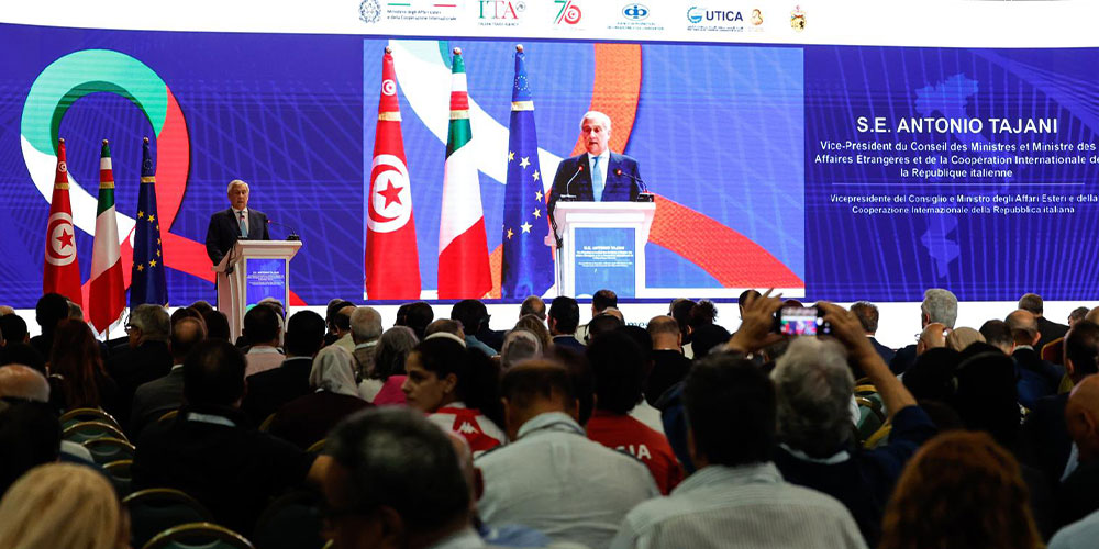 Tajani à Tunis pour le Forum économique et entrepreneurial Italie-Tunisie