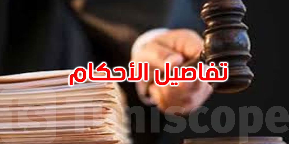  ملف التآمر على أمن الدولة 2: أحكام بالسجن تتراوح بين 12 و35 سنة... التفاصيل