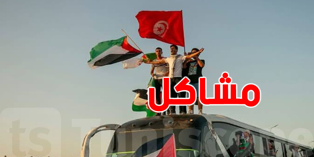 تواصل الحصار على قافلة الصمود قرب سرت... وتشويش على الاتصالات