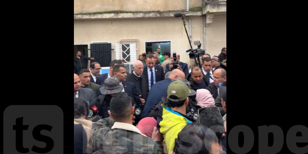 عاجل  : بالفيديو- قيس سعيد في زيارة فجئية للبحر الازرق-المرسى