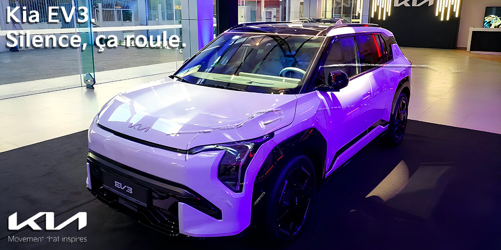 Prix Kia EV3 en Tunisie : Autonomie et Avis sur le nouveau SUV électrique
