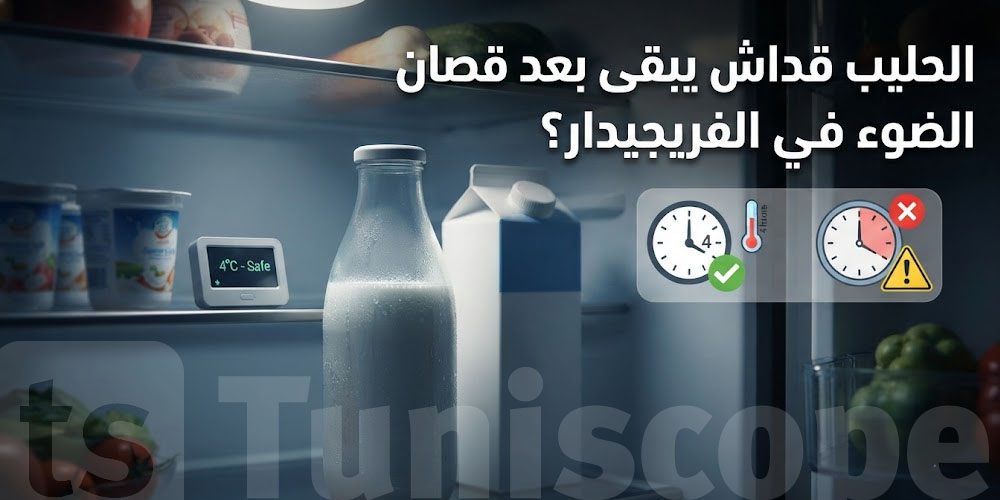 هام: قصّان الضوء يهدد الحليب في الفريجيدار..كيفاش؟.. تفاصيل لازم كل دار تعرفها