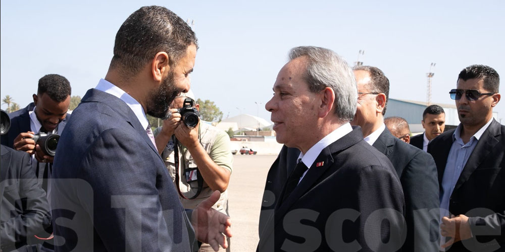 Ahmed Hachani arrive en Lybie