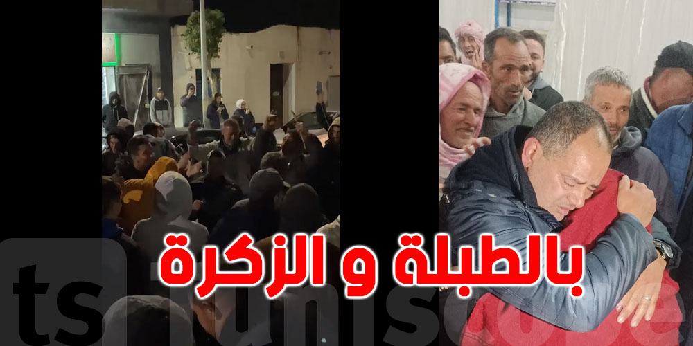 بالفيديو : أهالي زرمدين يرقصون و يغنون اثر فوز مرشحهم عمر بن عمر   