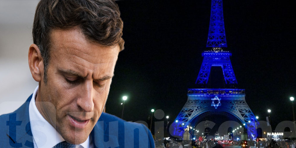 Macron exprime sa ''solidarité pleine et entière avec Israël''
