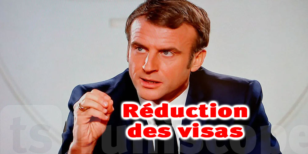 Macron défend la ''politique de réduction des visas''