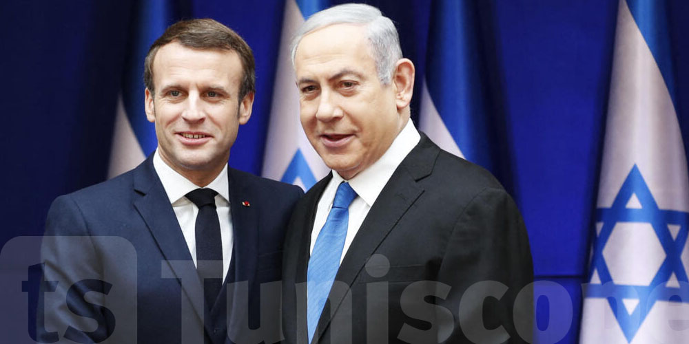 Macron à Tel-Aviv