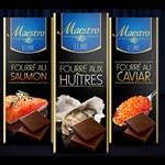 Du chocolat Maestro fourré au Saumon, aux Huitres et au Caviar ! ?