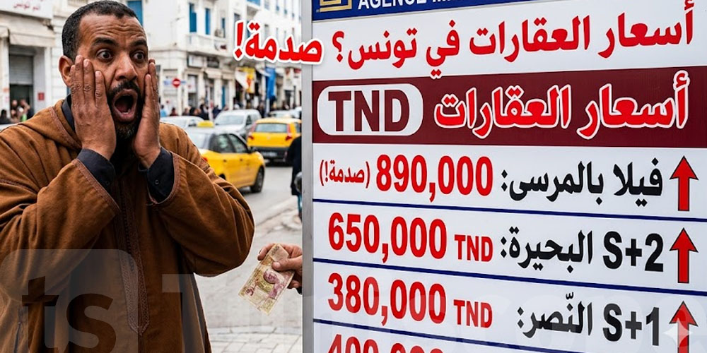 شوف الأسعار وين وصلت: التونسي ما عادش ينجم يشري دار...وهذه الأسباب