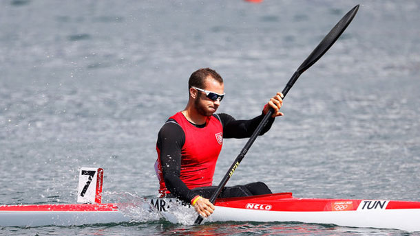 Mohamed Ali Mrabet, médaille d’or du canoë kayak au championnat d’Afrique