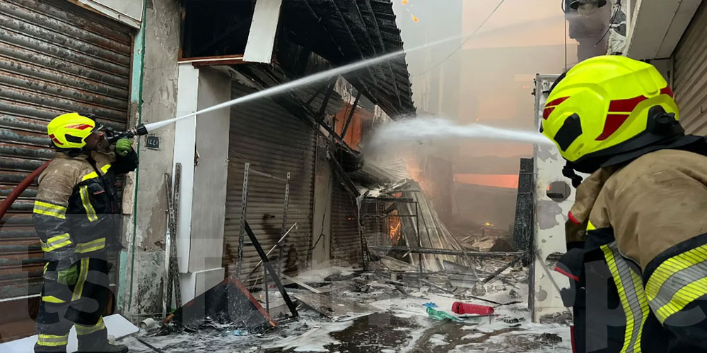 البحرين: اندلاع حريق ضخم في سوق المنامة القديم