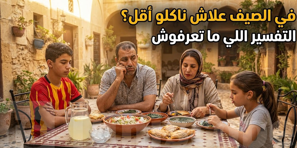 علاش الشهية تهرب في الصيف؟ السر موش في الماكلة!