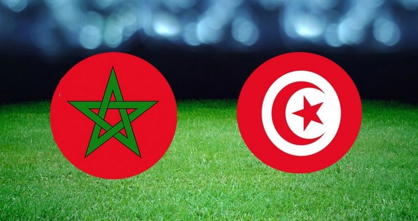 لقاء ودي بين تونس والمغرب