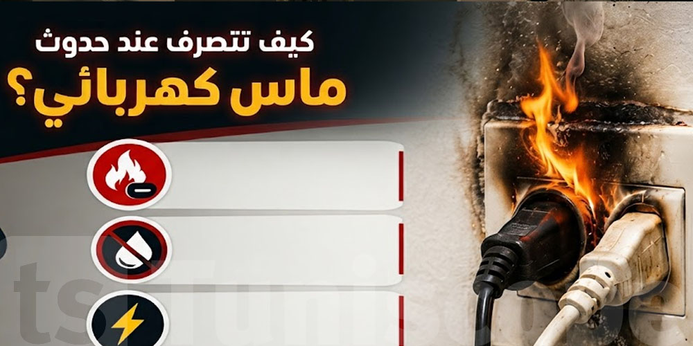 عاجل: هاو كيفاش تتصرّف وقت يصير عندك ''ماس'' كهربائي!