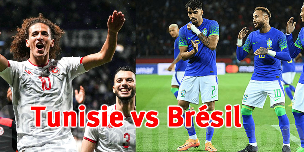 Tunisie vs Brésil : Le choc amical à ne pas manquer !