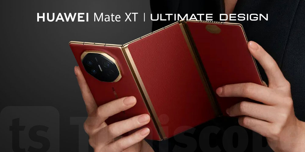 Huawei Mate XT : le premier smartphone pliable en trois