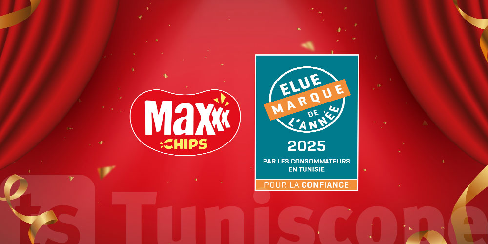 Maxxx Chips : Elue Marque de l’Année 2025 en Tunisie 