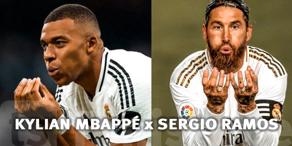 Kylian Mbappe rend hommage à Sergio Ramos lors de son premier but en Ligue des Champions avec le Real Madrid