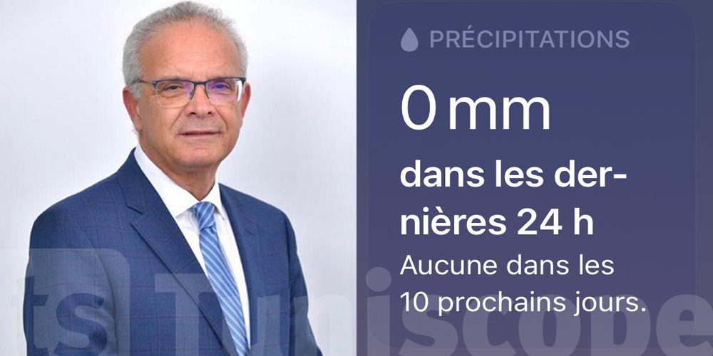 Pas de pluies en Tunisie… Meddeb Radhi tire la sonnette d’alarme 