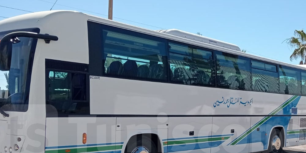 تزامنا مع عيد الاضحى : شركة نقل مدنين تتسلم حافلات جديدة 