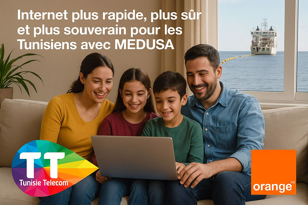 La connexion Internet sera plus rapide pour les Tunisiens avec MEDUSA