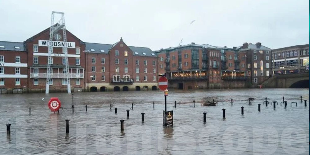 عاجل : تعطيل مدارس وإلغاء رحلات و69 إنذار فيضان في هذه الدولة 