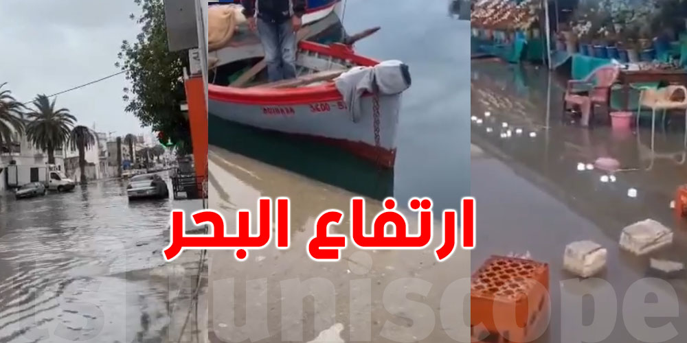 عاجل: 4 عوامل وراء ارتفاع منسوب البحر في المُدن التونسية