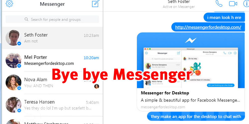 Messenger disparaît des ordinateurs : Meta annonce la date officielle