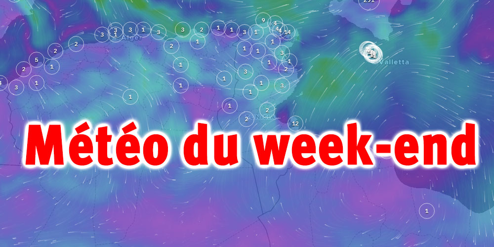 Quel temps fera-t-il ce week-end en Tunisie ?