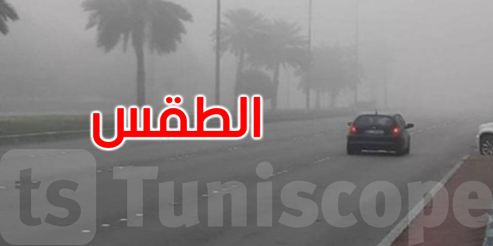 اليوم: ضباب محلي مع طقس مغيم والحرارة في انخفاض