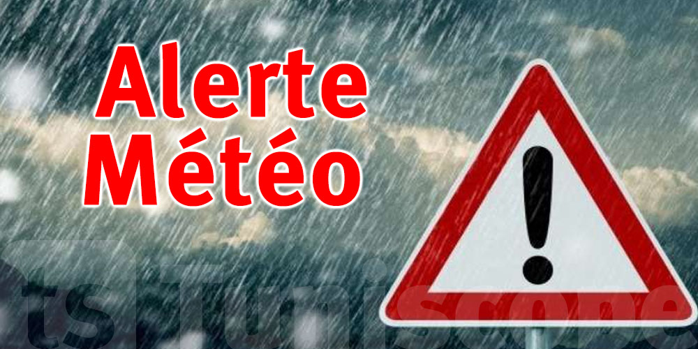 Alerte météo : Pluies orageuses, vents forts et baisse des températures attendues