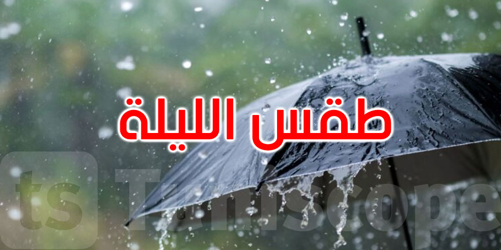 الليلة: أمطار أحيانا غزيرة مع تساقط محليا كثيف للبرد بالشمال والوسط