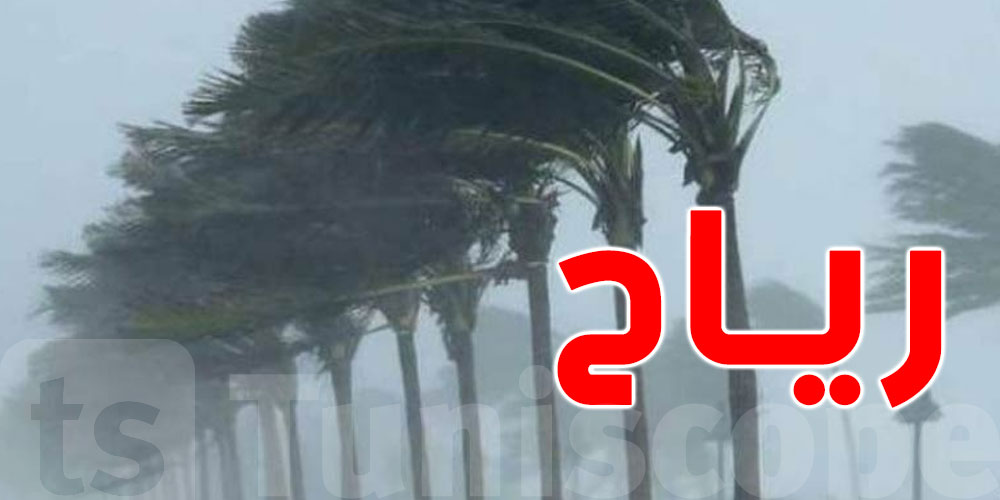 طقس السبت : رياح قويّة برشا وأمطار بالشمال 