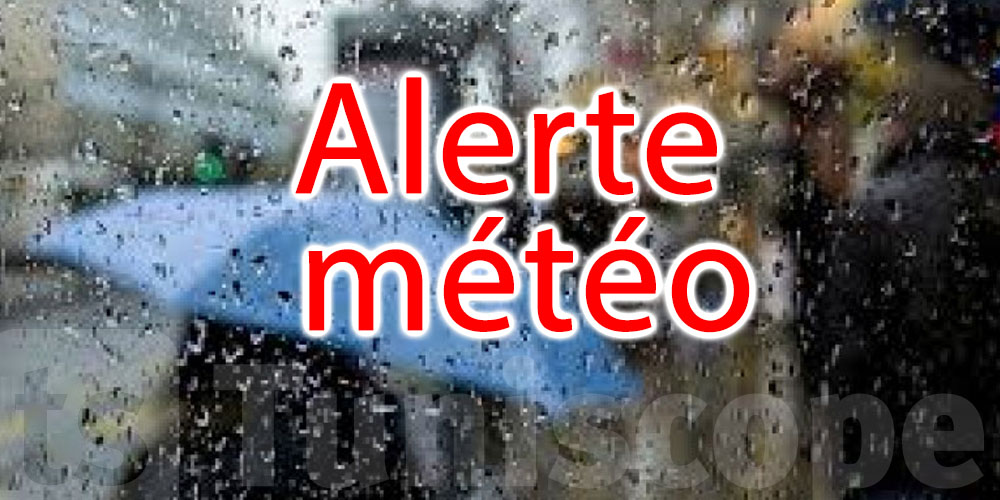 Alerte Météo en Tunisie : Orages et pluies abondantes attendus