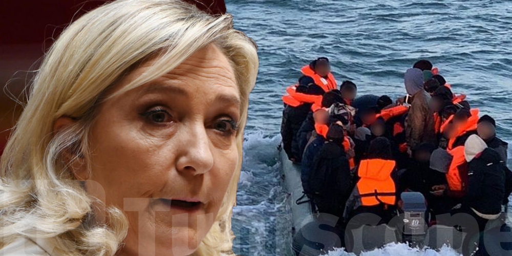 Le Pen appelle à renvoyer les migrants à leur port de départ