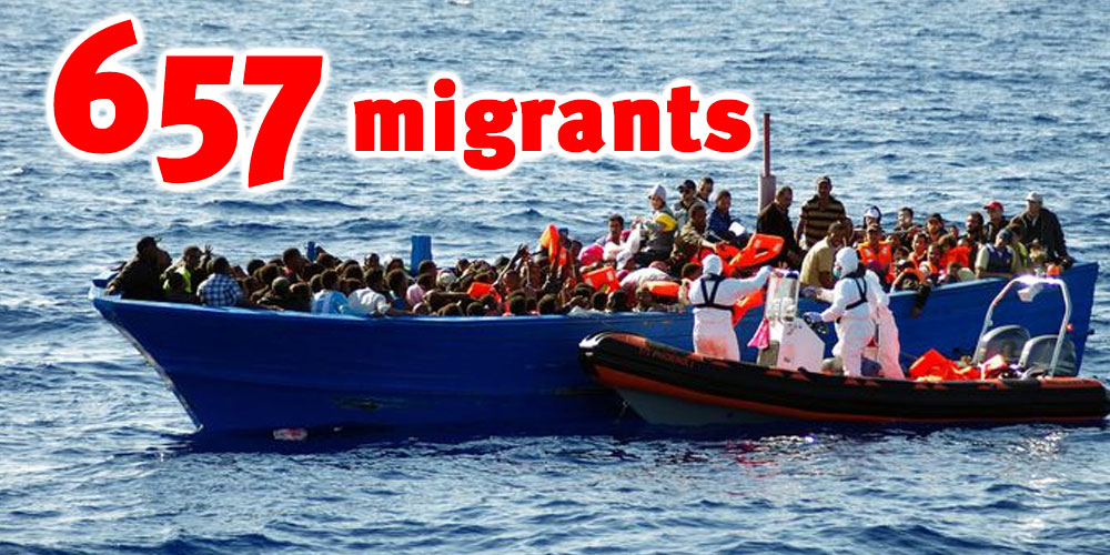 Chiffre du jour : 657 migrants clandestins secourus en un seul week-end