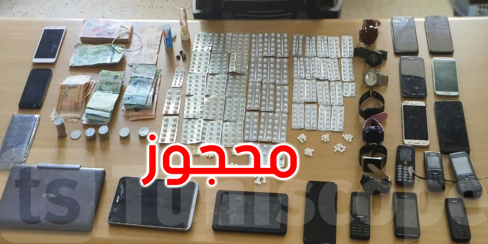 المنيهلة: الكشف عن شبكة لترويج المخدرات والسرقة 