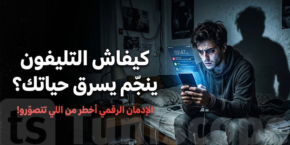 كيفاش التليفون ينجّم يسرق حياتك؟ الإدمان الرقمي أخطر من اللي تتصوّر!