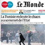 Le Monde titre : La Tunisie redoute le chaos au sommet de l'État