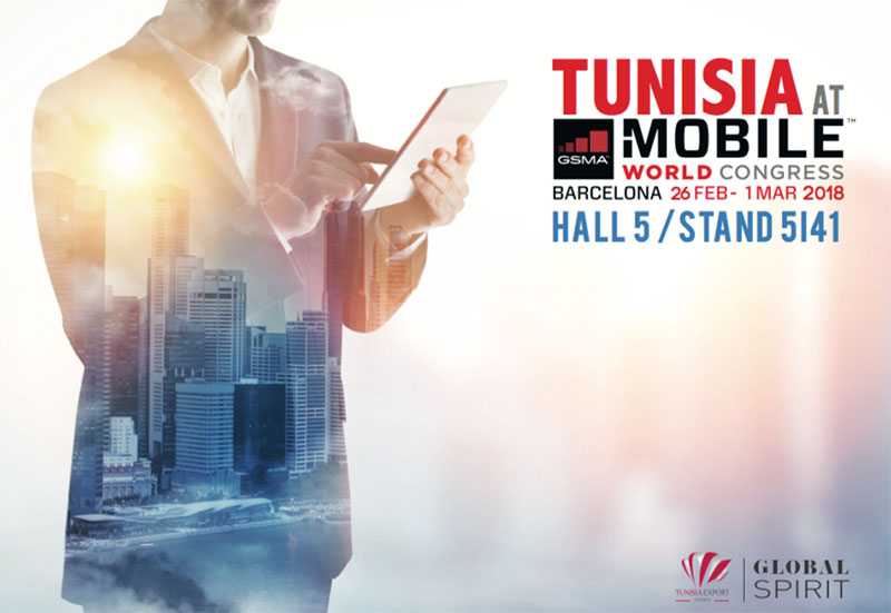 La Tunisie à l’honneur au salon Mobile World Congress de 2018 à Barcelone