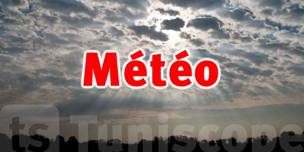 Météo du mardi : douceur et ciel partiellement voilé sur la Tunisie