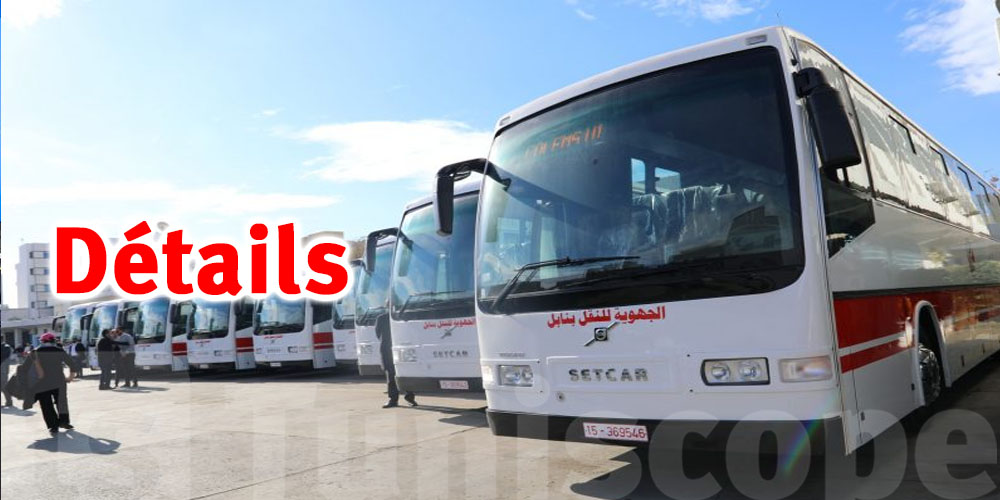 Nabeul : Acquisition de nouveaux bus par la SRT