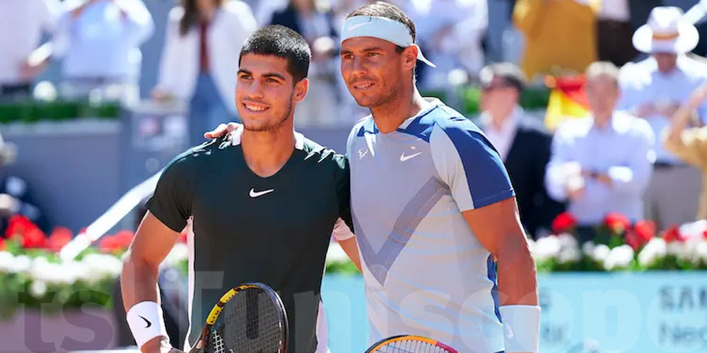 Rafael Nadal et Carlos Alcaraz représentent l’Espagne aux JO