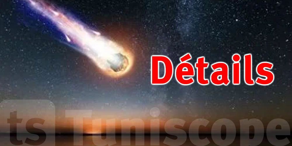 Une météorite traverse le ciel de Kébili et Gabès… Elle serait tombée en Algérie