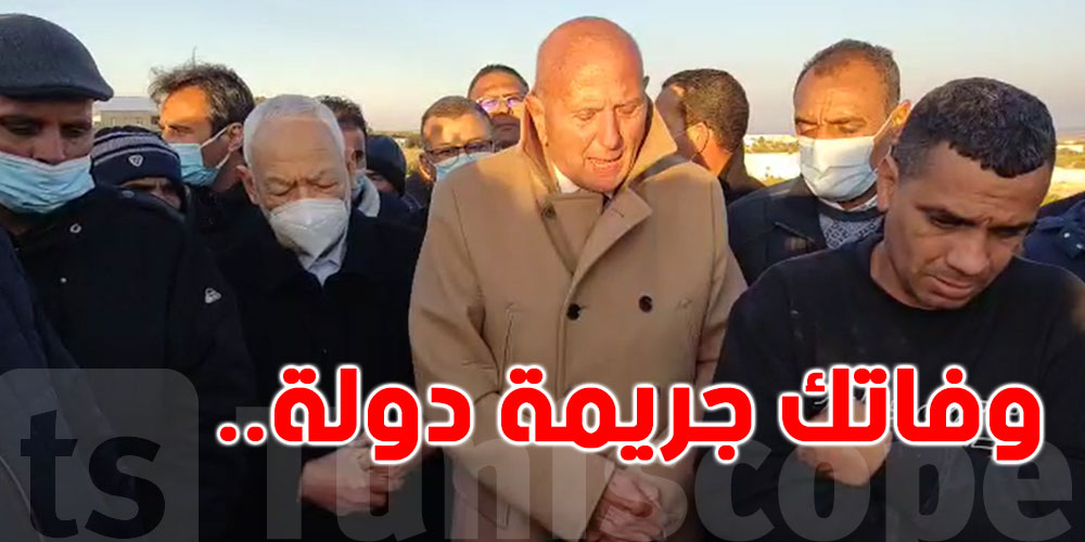 بالفيديو: أحمد نجيب الشابي يؤبّن القيادي في النهضة رضا بوزيّان